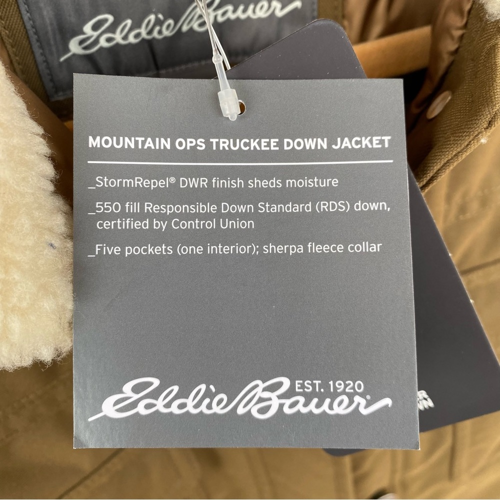 EDDIE BAUER WOMEN’S SIZE MEDIUM MOUNTAIN OPS TRUCKEE DOWN JACKET - Picture 3 of 15